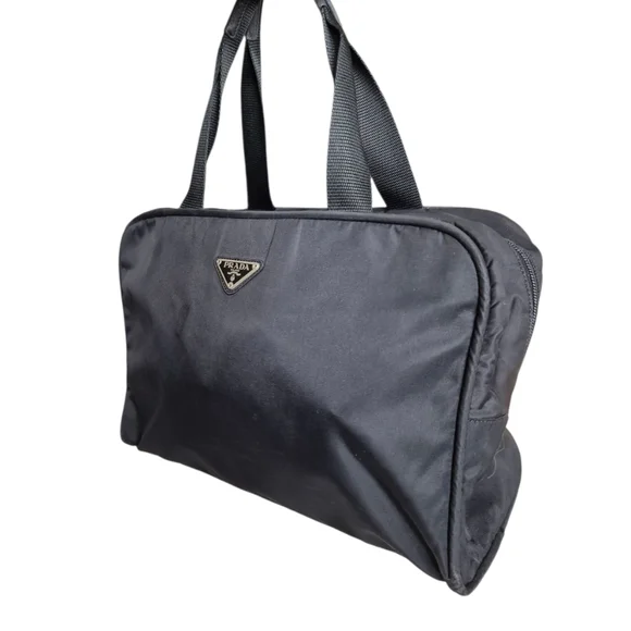 Vintage Prada Black Nylon Handbag - Picture 15 of 16